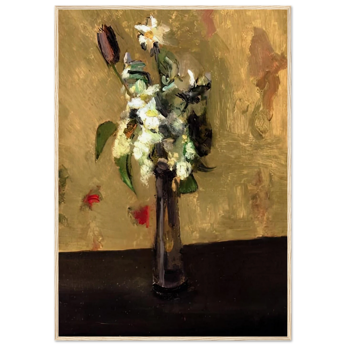 BOUQUET OF FLOWERS IN A CRYSTAL VASE 1902 Framed Poster | Henri Matisse Framed Prints Wall Art | Henri Matisse Print