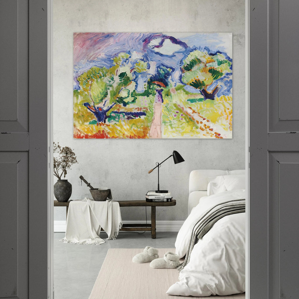 PROMENADE DES OLIVIERS 1905 Poster | Henri Matisse Poster | Henri Matisse Print