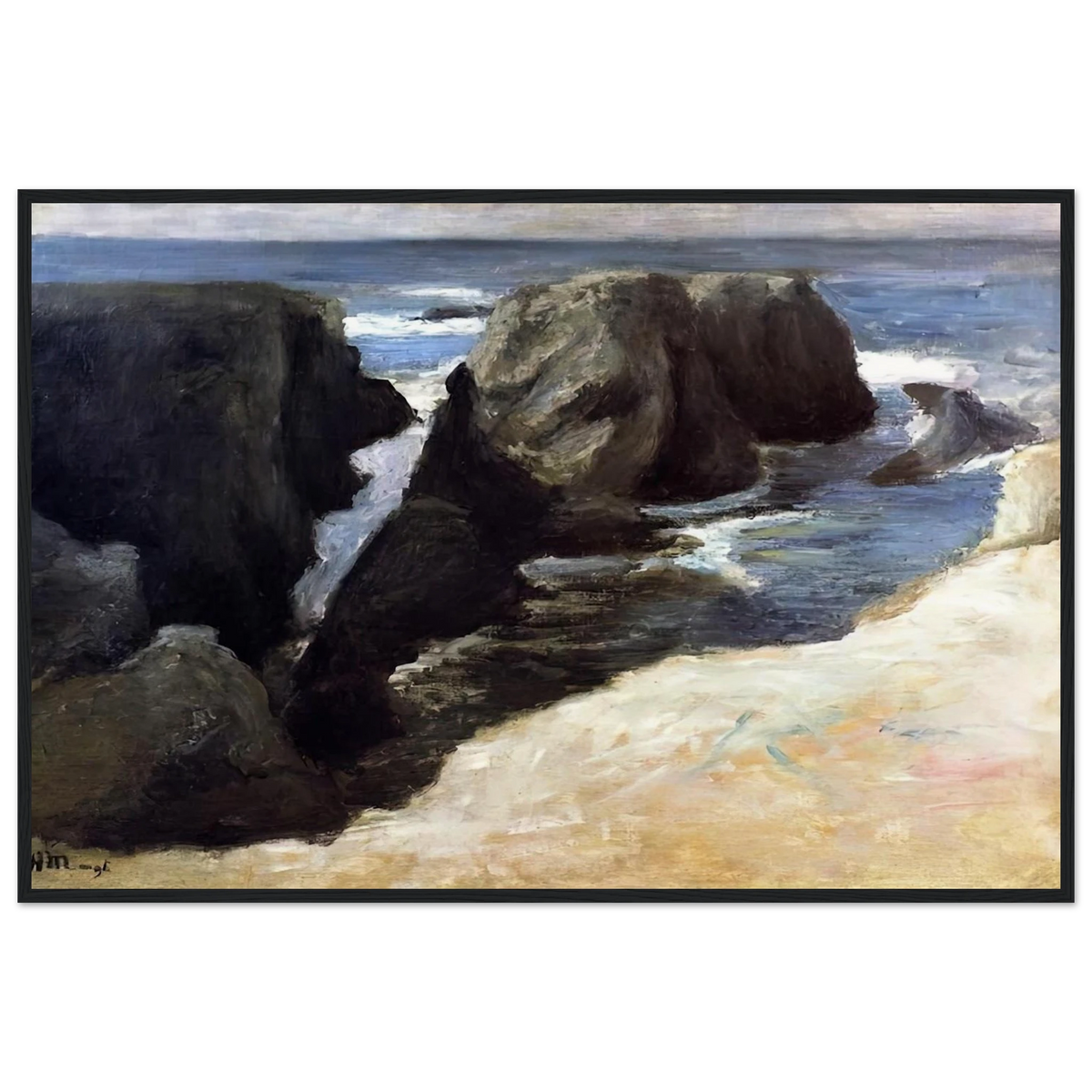 BELLE ILE 1896 0 Framed Poster | Henri Matisse Framed Prints Wall Art | Henri Matisse Print
