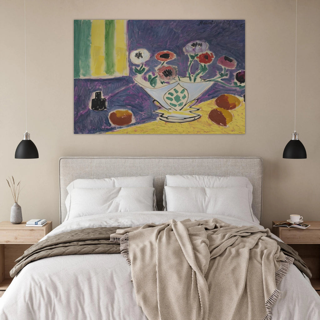 VASE D ANEMONES 1946 Poster | Henri Matisse Poster | Henri Matisse Print