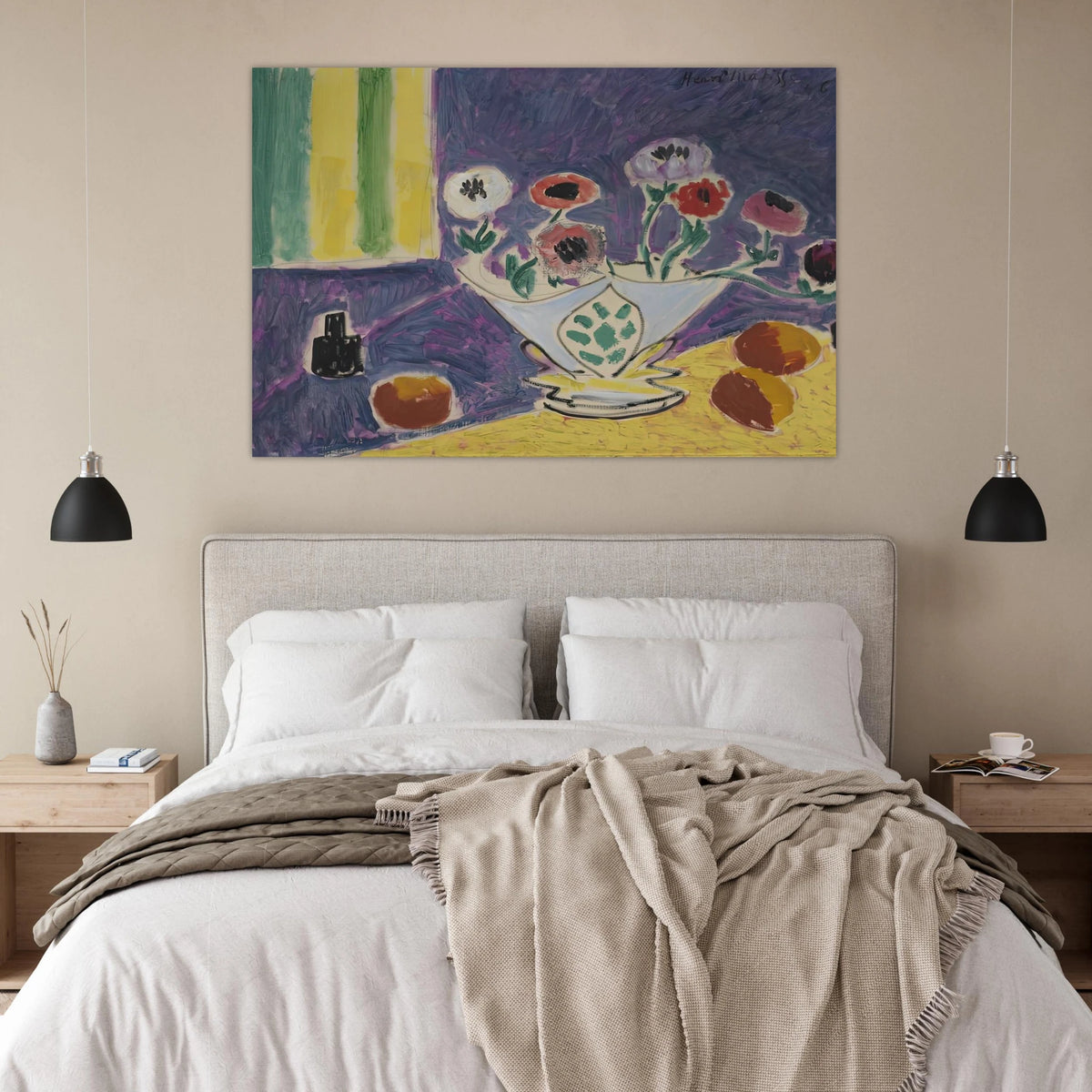 VASE D ANEMONES 1946 Poster | Henri Matisse Poster | Henri Matisse Print