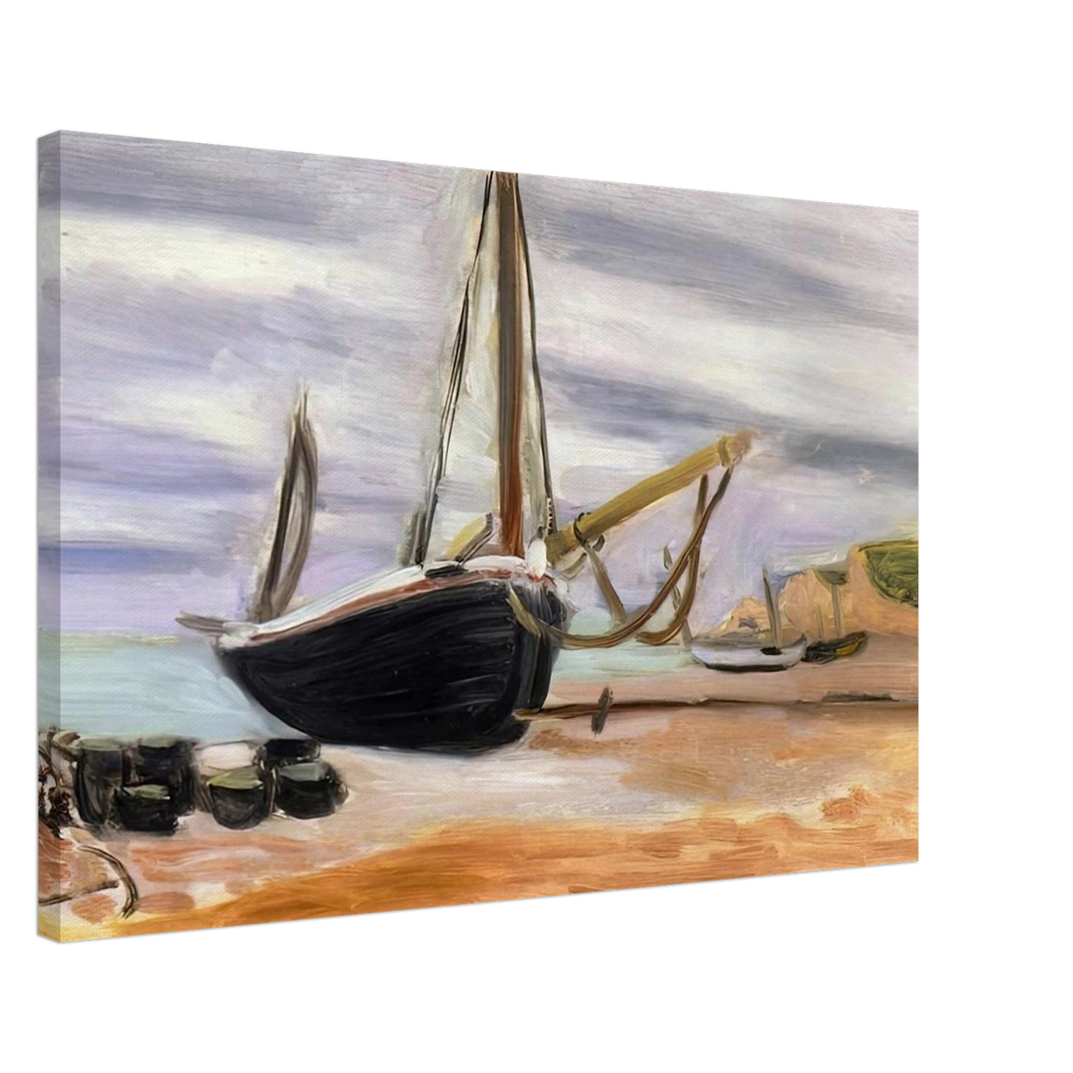 BOATS AT ETRETAT 1920 Canvas | Henri Matisse Canvas | Henri Matisse Print