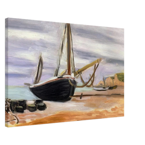 BOATS AT ETRETAT 1920 Canvas | Henri Matisse Canvas | Henri Matisse Print