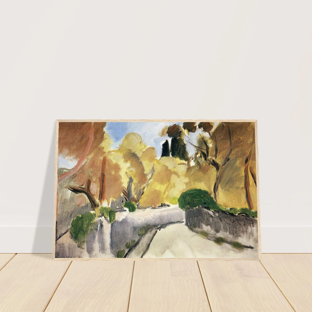LANDSCAPE 2 Framed Poster | Henri Matisse Framed Prints Wall Art | Henri Matisse Print