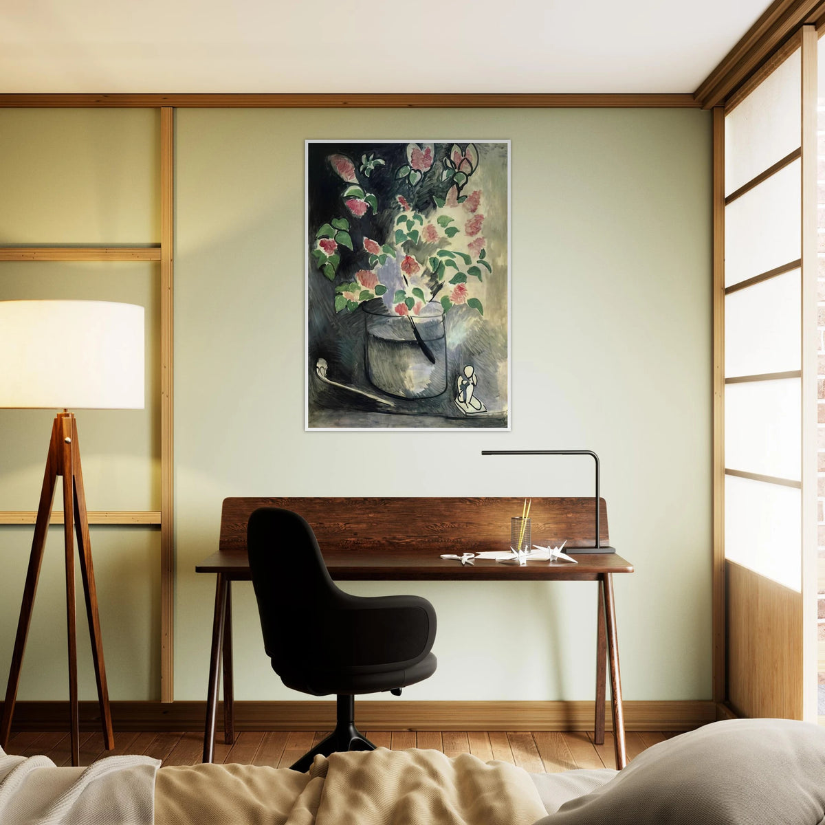 BRANCH OF LILLACS 1914 Framed Poster | Henri Matisse Framed Prints Wall Art | Henri Matisse Print