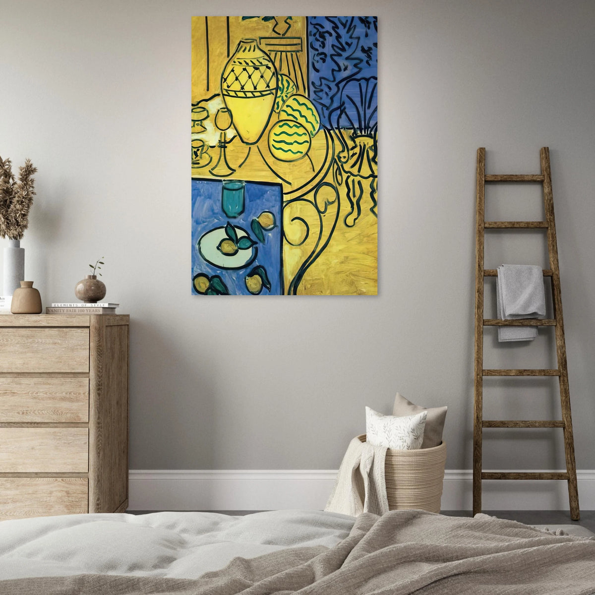 INTERIOR IN YELLOW 1946 Poster | Henri Matisse Poster | Henri Matisse Print