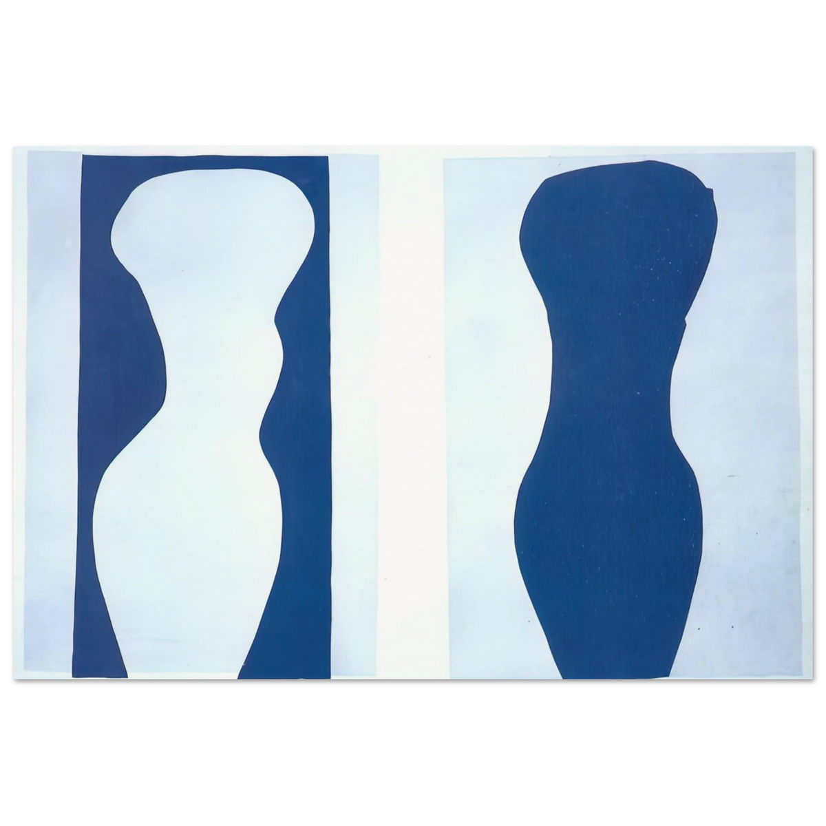 WHITE TORSO AND BLUE TORSO 1944 Poster | Henri Matisse Poster | Henri Matisse Print
