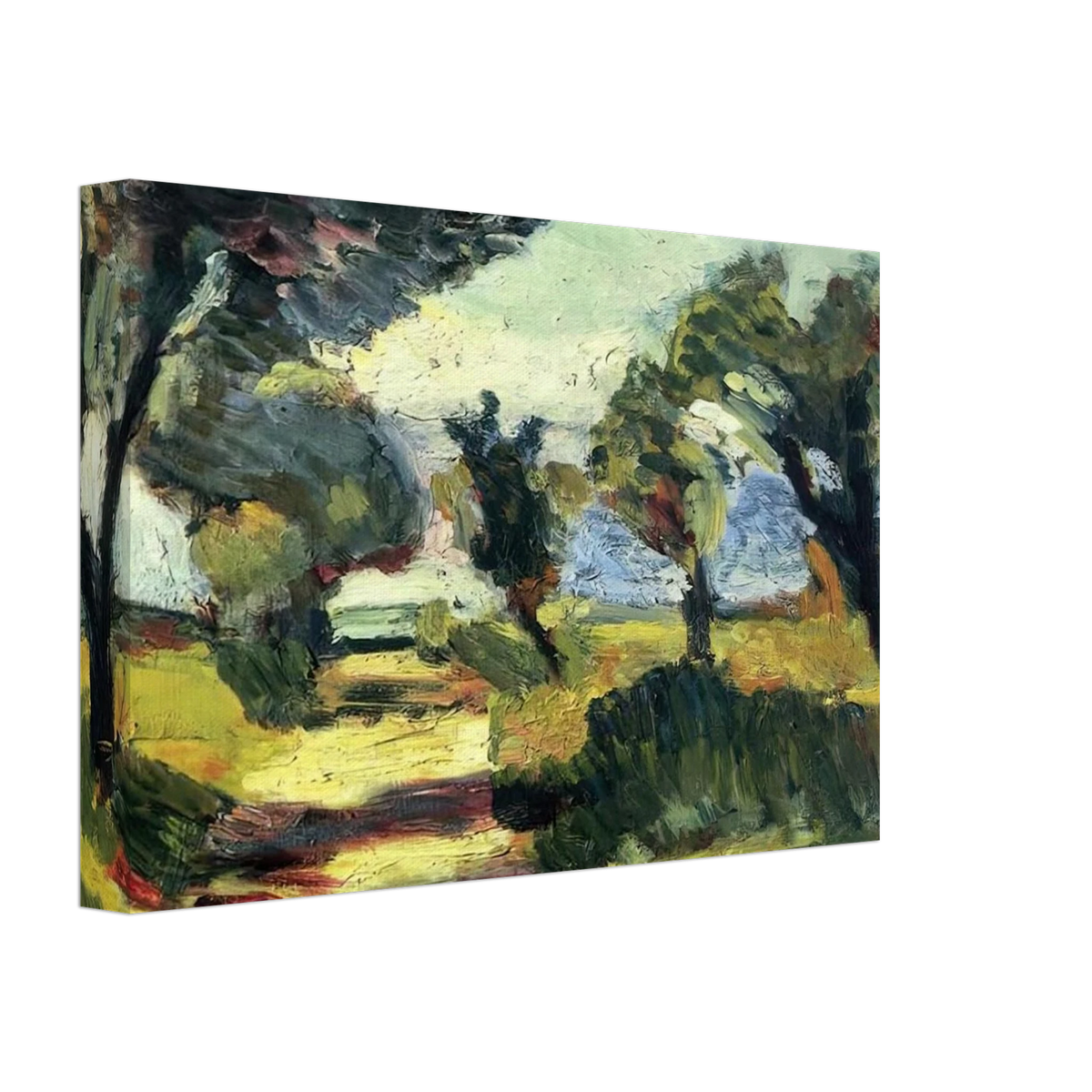 OLIVE TREES 1898 Canvas | Henri Matisse Canvas | Henri Matisse Print