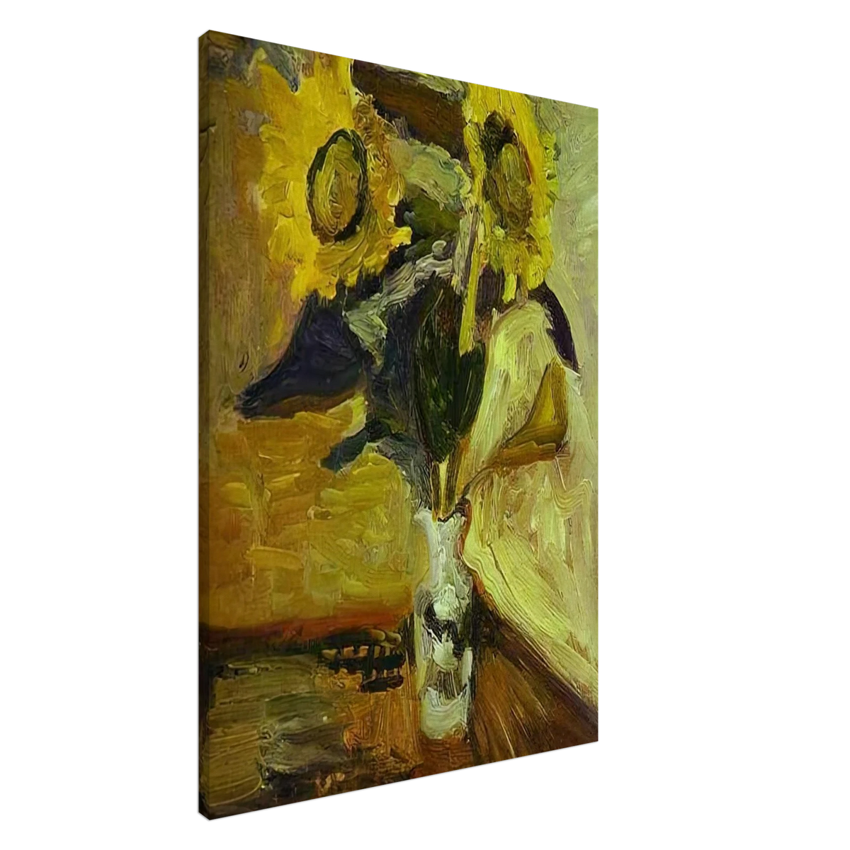 VASE OF SUNFLOWERS 1898 Canvas | Henri Matisse Canvas | Henri Matisse Print