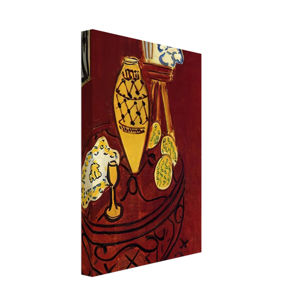 INTERIOR IN VENETIAN RED 1946 Canvas | Henri Matisse Canvas | Henri Matisse Print