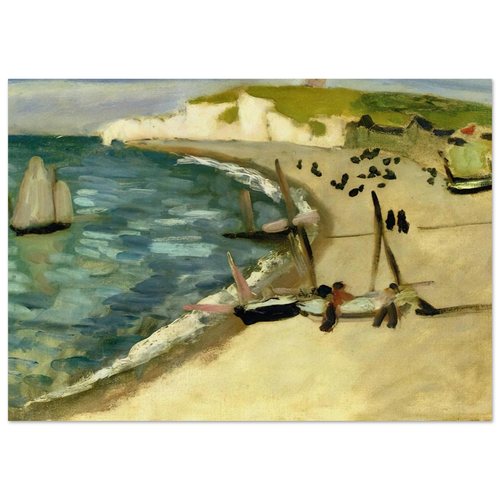 AHT AMONT CLIFFS AT ETRETAT 1920 Poster | Henri Matisse Poster | Henri Matisse Print