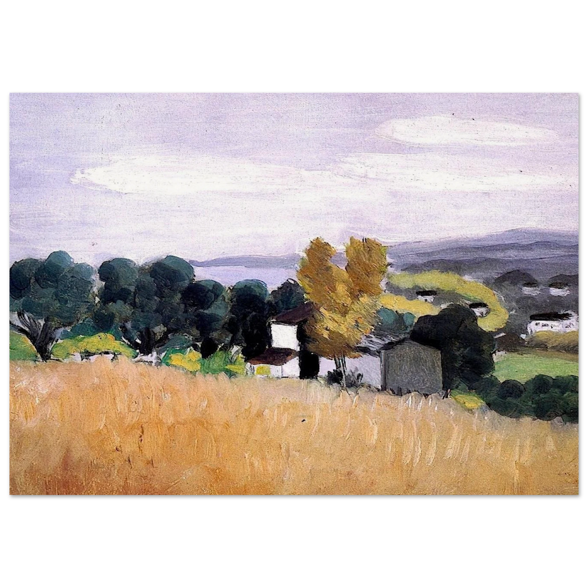 AUTUMN IN CAGNES 1918 Poster | Henri Matisse Poster | Henri Matisse Print