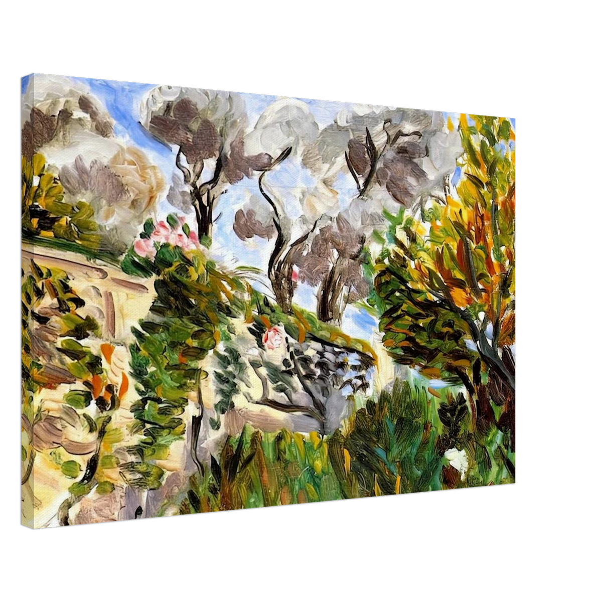 OLIVE TREES RENOIR S GARDEN IN CAGNES 1917 Canvas | Henri Matisse Canvas | Henri Matisse Print