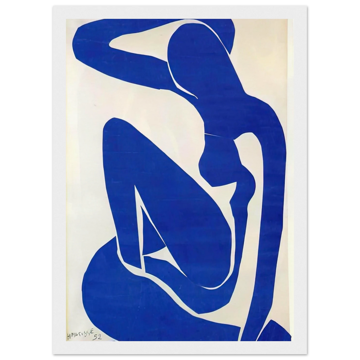 BLUE NUDE 1 Framed Poster | Henri Matisse Framed Prints Wall Art | Henri Matisse Print