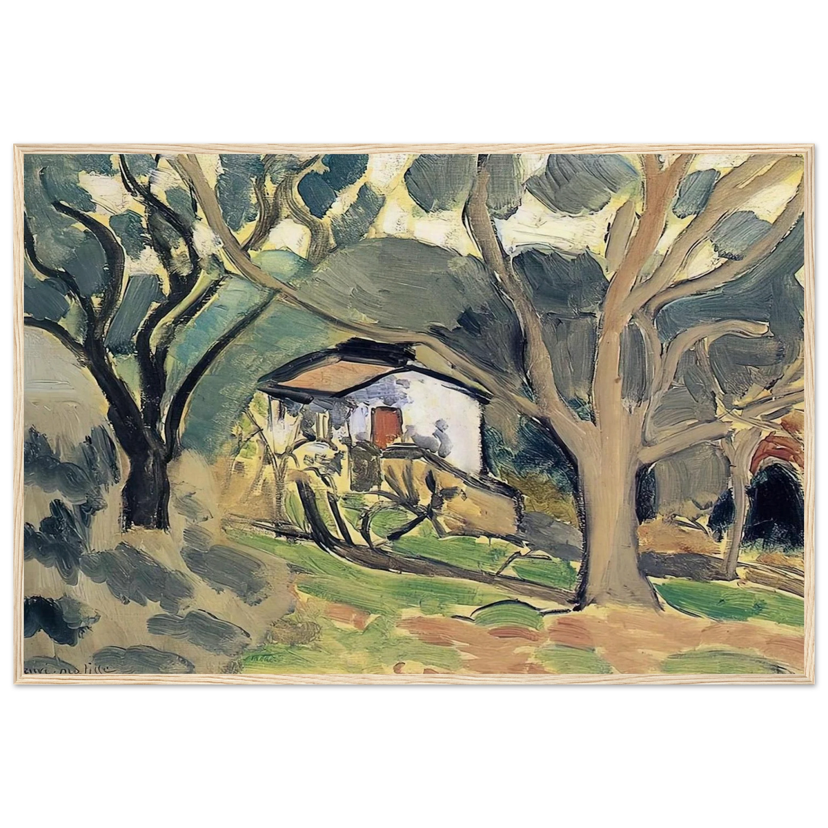 LANDSCAPE Framed Poster | Henri Matisse Framed Prints Wall Art | Henri Matisse Print