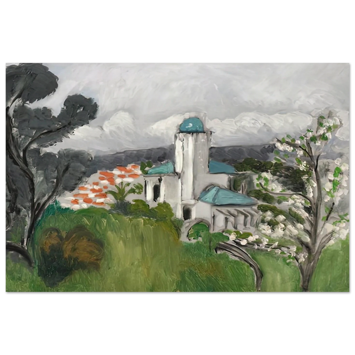 LA VILLA BLEUE 1918 Poster | Henri Matisse Poster | Henri Matisse Print