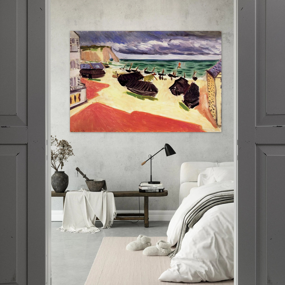 FISHING BOATS IN WINTER ETRETAT 1921 Poster | Henri Matisse Poster | Henri Matisse Print