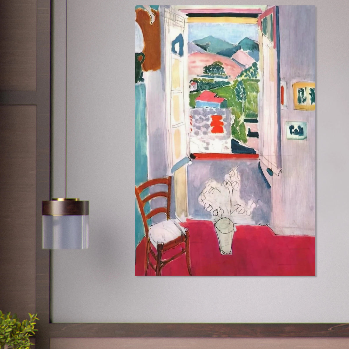 OPEN WINDOW AT COLLIOURE 1910 Poster | Henri Matisse Poster | Henri Matisse Print
