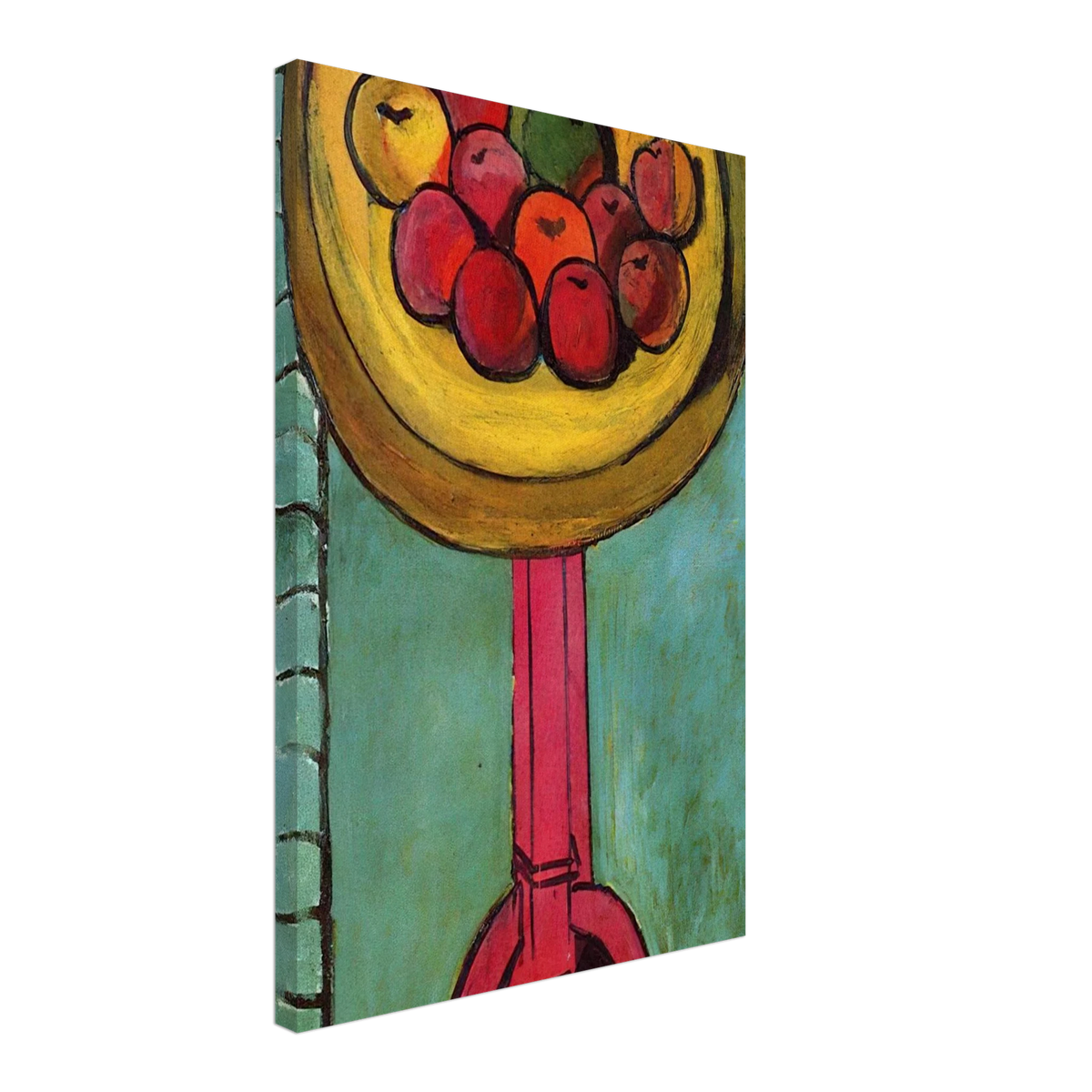 APPLES ON A TABLE GREEN BACKGROUND 1916 Canvas | Henri Matisse Canvas | Henri Matisse Print