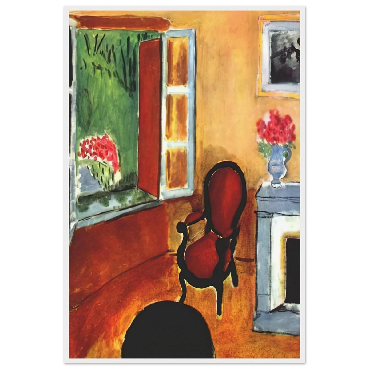 INTERIOR 1940 Framed Poster | Henri Matisse Framed Prints Wall Art | Henri Matisse Print