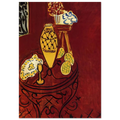 INTERIOR IN VENETIAN RED 1946 Poster | Henri Matisse Poster | Henri Matisse Print