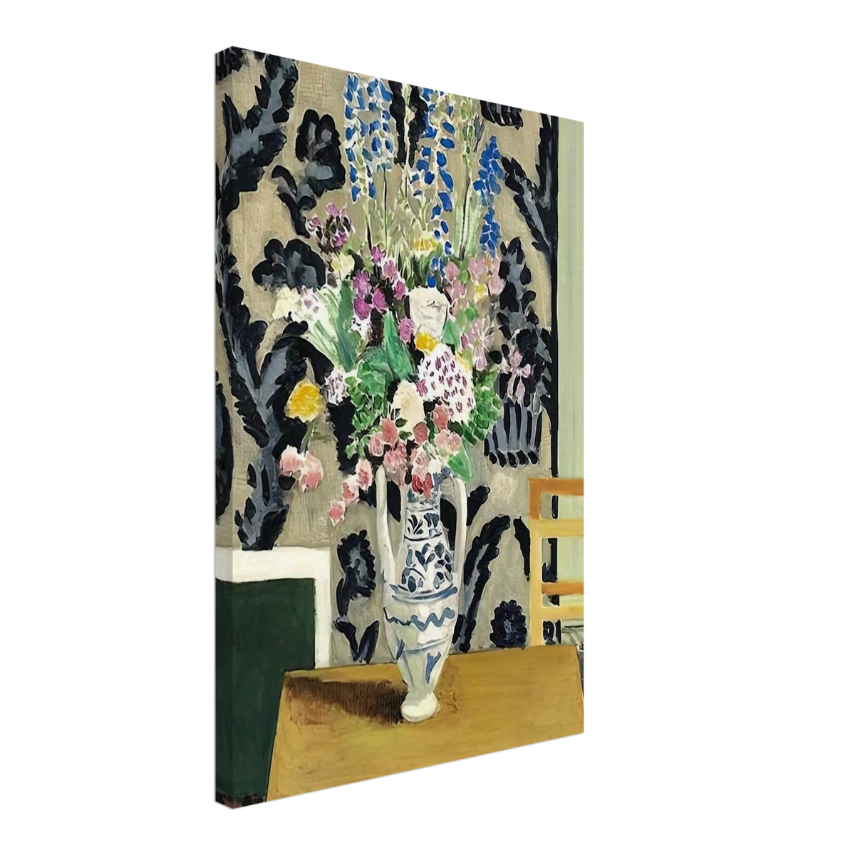 BOUQUET DE FLEURS POUR LE QUATORZE JUILLET 1919 Canvas | Henri Matisse Canvas | Henri Matisse Print