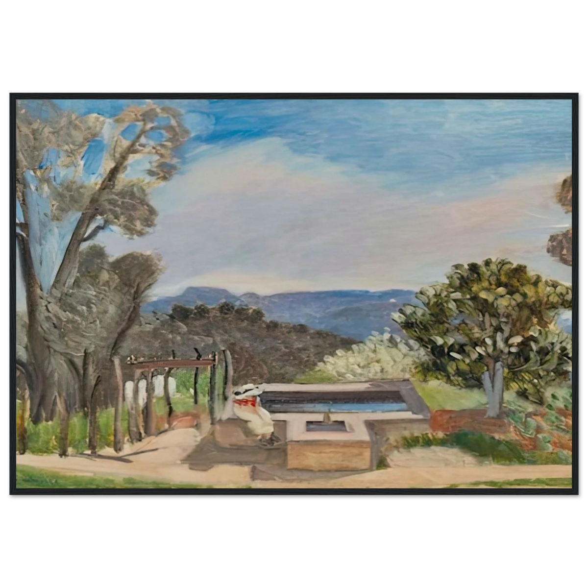 LE VIVIER PAYSAGE DE PROVENCE 1923 Framed Poster | Henri Matisse Framed Prints Wall Art | Henri Matisse Print