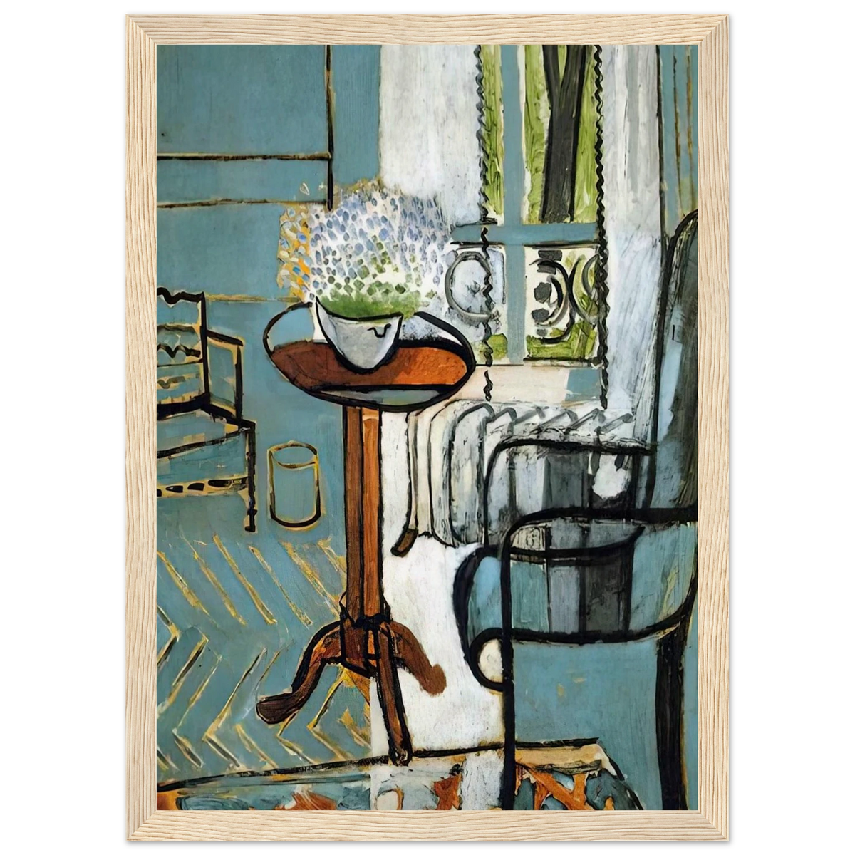 THE WINDOW 1916 Framed Poster | Henri Matisse Framed Prints Wall Art | Henri Matisse Print