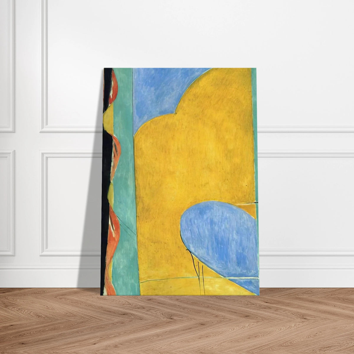 THE YELLOW CURTAIN Canvas | Henri Matisse Canvas | Henri Matisse Print