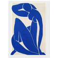 BLUE NUDE 1952 Framed Poster | Henri Matisse Framed Prints Wall Art | Henri Matisse Print