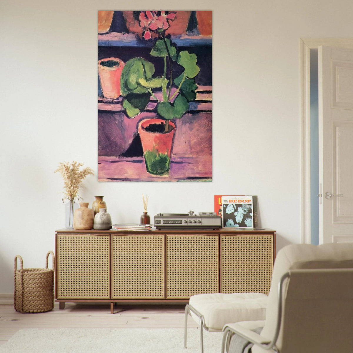 POT OF GERANIUMS 1912 Poster | Henri Matisse Poster | Henri Matisse Print