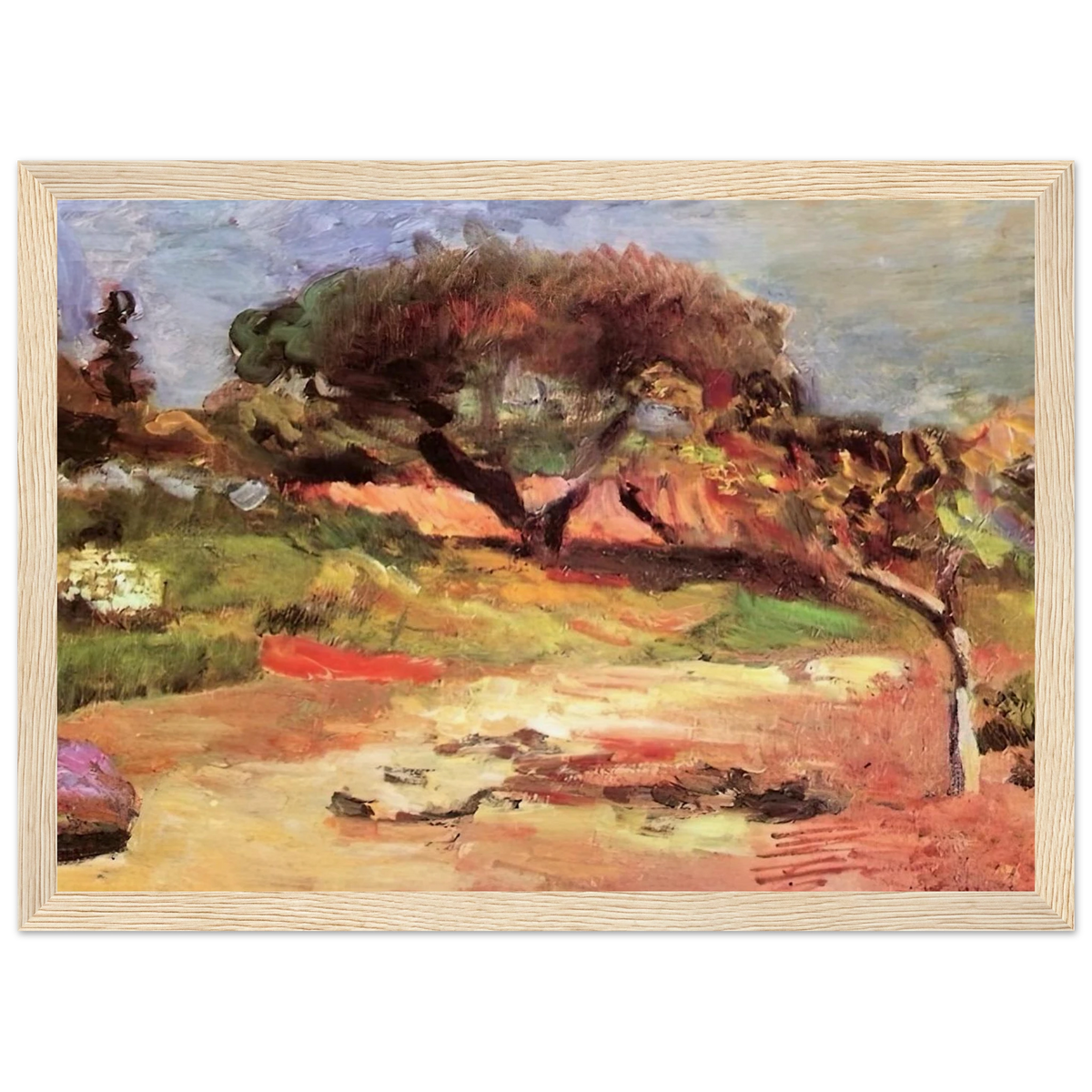 CORSICAN LANDSCAPE 1898 0 Framed Poster | Henri Matisse Framed Prints Wall Art | Henri Matisse Print