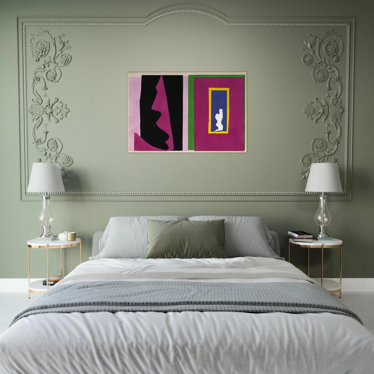 CUT OUTS Framed Poster | Henri Matisse Framed Prints Wall Art | Henri Matisse Print