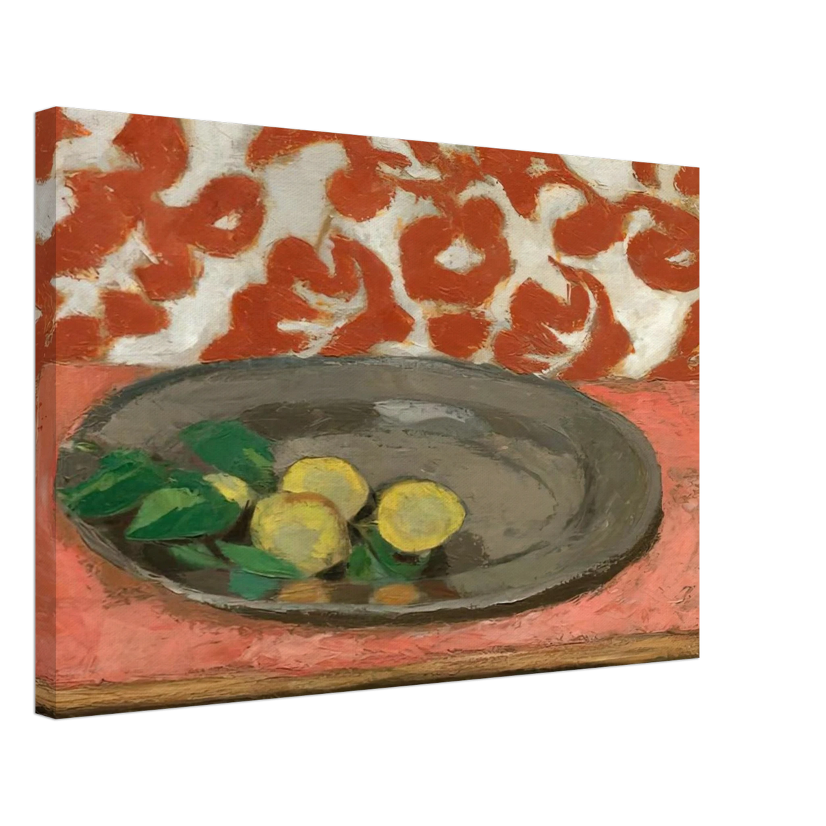 LEMONS ON A PEWTER PLATE 1929 Canvas | Henri Matisse Canvas | Henri Matisse Print