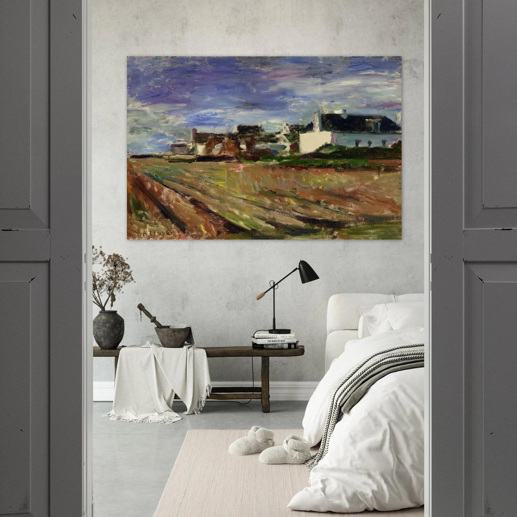 FARMS IN BRITTANY BELLE ILE 1897 Poster | Henri Matisse Poster | Henri Matisse Print