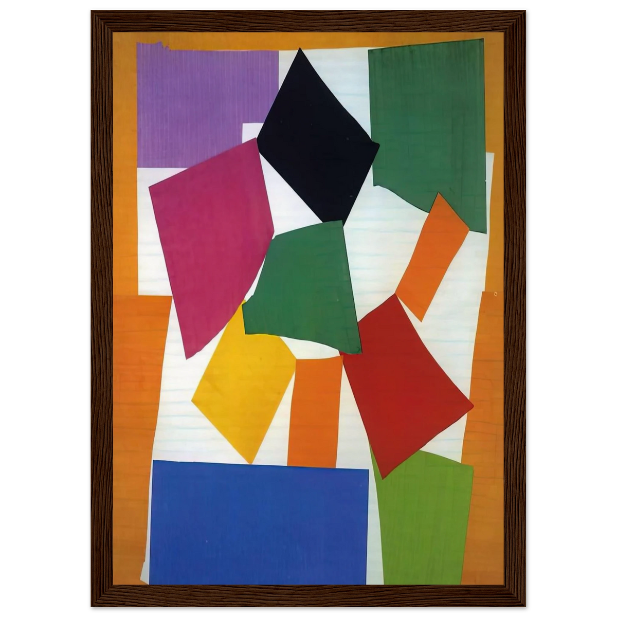 THE SNAIL 1953 Framed Poster | Henri Matisse Framed Prints Wall Art | Henri Matisse Print