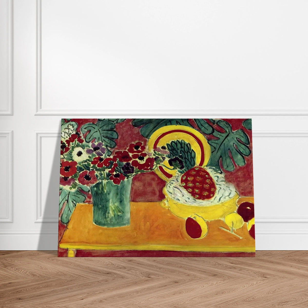 PINEAPPLE AND ANEMONES 1940 Canvas | Henri Matisse Canvas | Henri Matisse Print