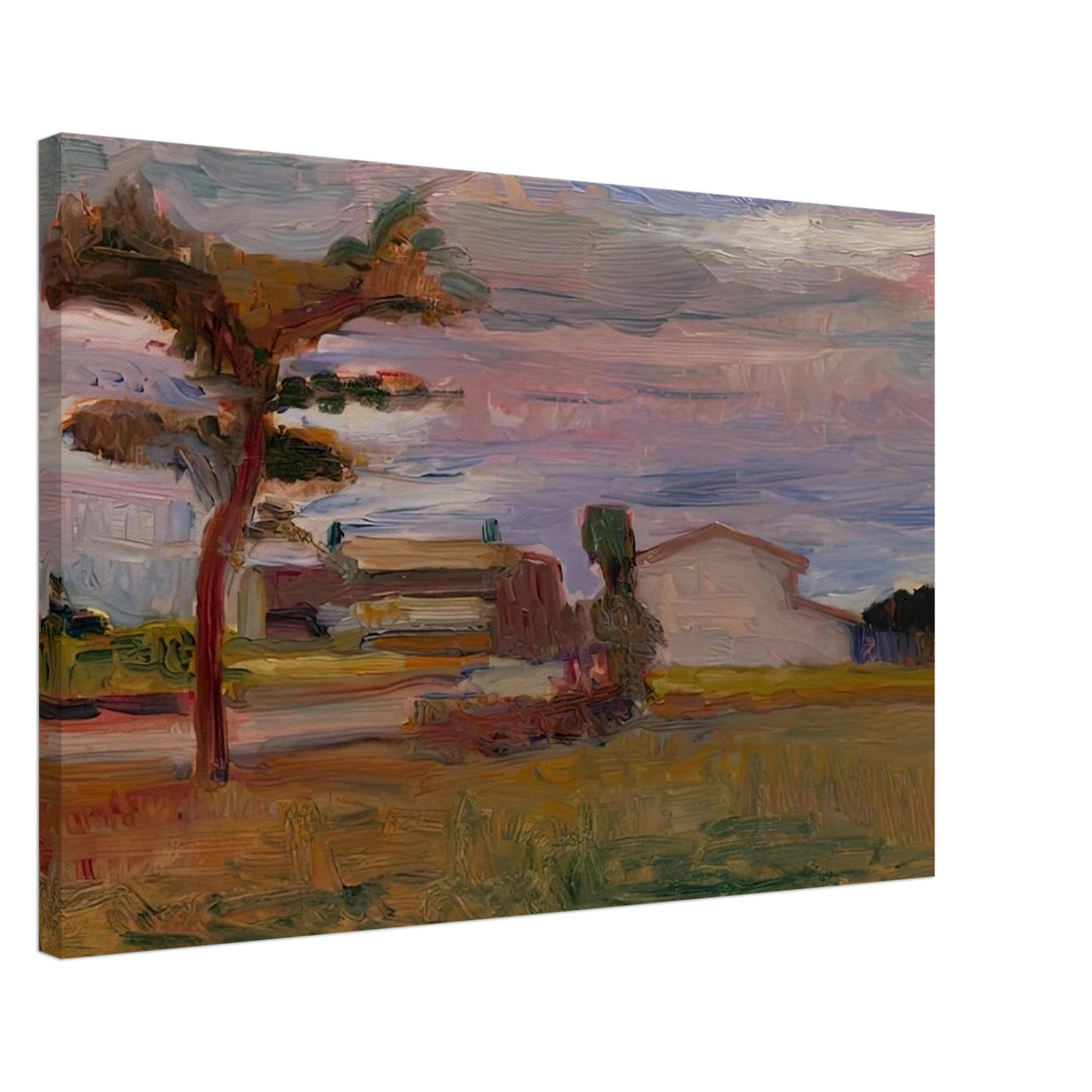 CORSICAN LANDSCAPE 1898 Canvas | Henri Matisse Canvas | Henri Matisse Print
