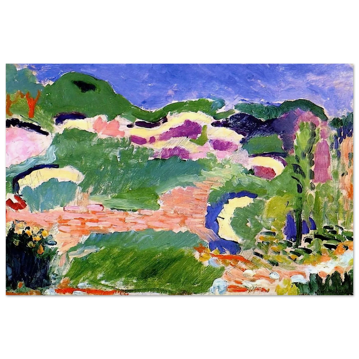 LES GENETS 1905 Poster | Henri Matisse Poster | Henri Matisse Print