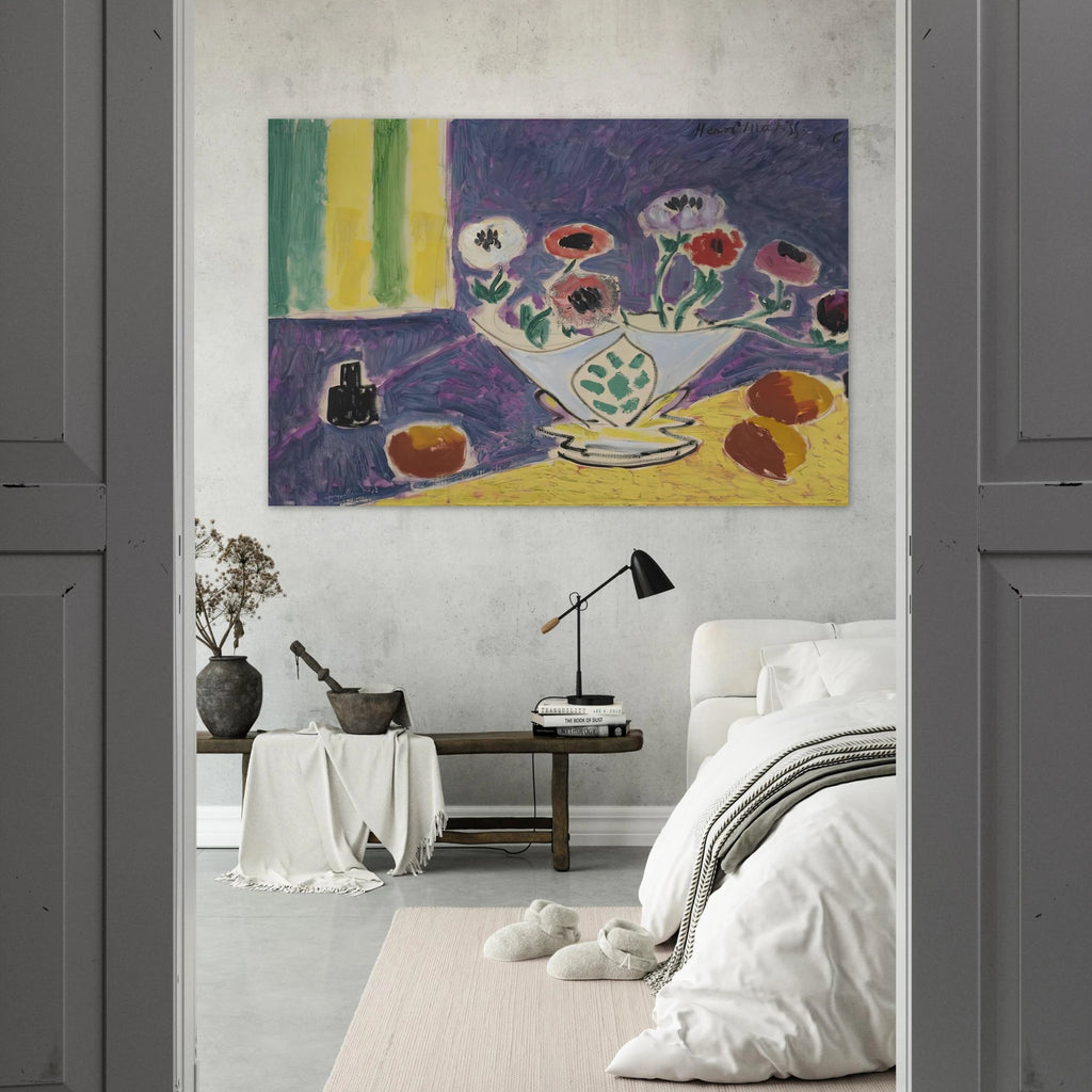 VASE D ANEMONES 1946 Poster | Henri Matisse Poster | Henri Matisse Print