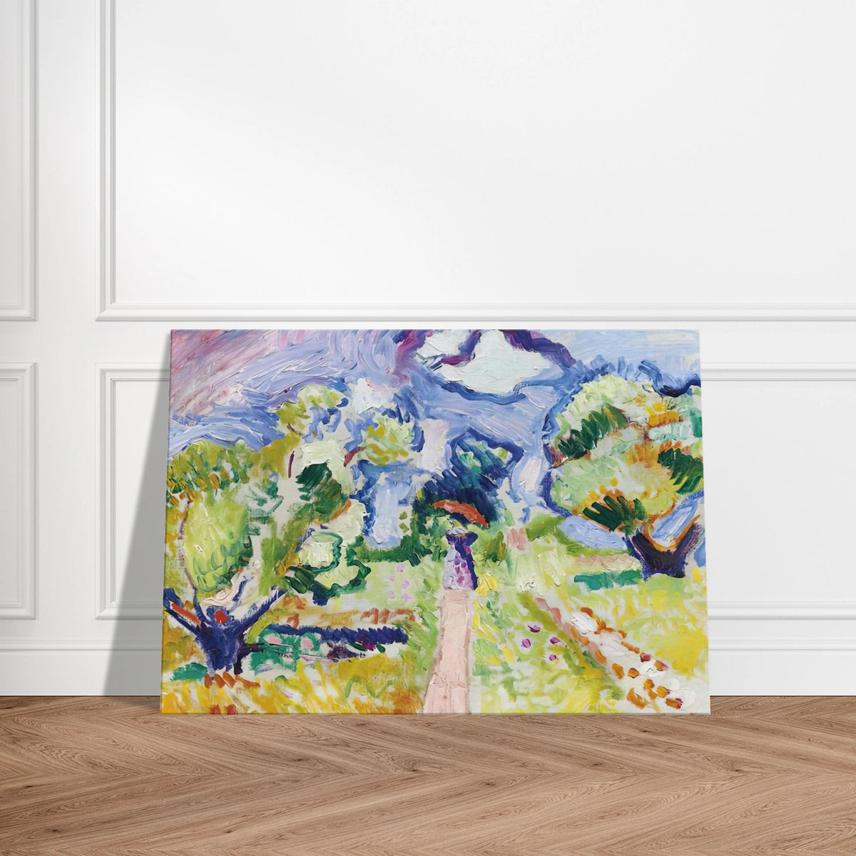 PROMENADE DES OLIVIERS 1905 Canvas | Henri Matisse Canvas | Henri Matisse Print