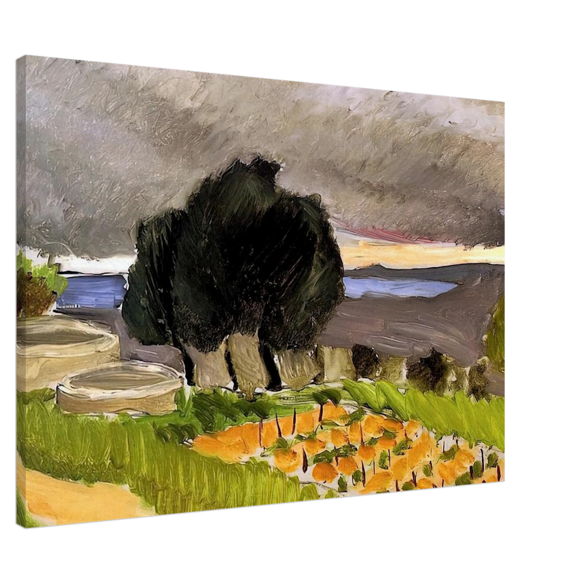 LANDSCAPE OF THE MIDI BEFORE THE STORM 1921 Canvas | Henri Matisse Canvas | Henri Matisse Print