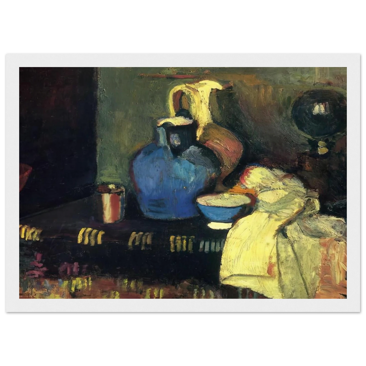 BLUE PITCHER Framed Poster | Henri Matisse Framed Prints Wall Art | Henri Matisse Print