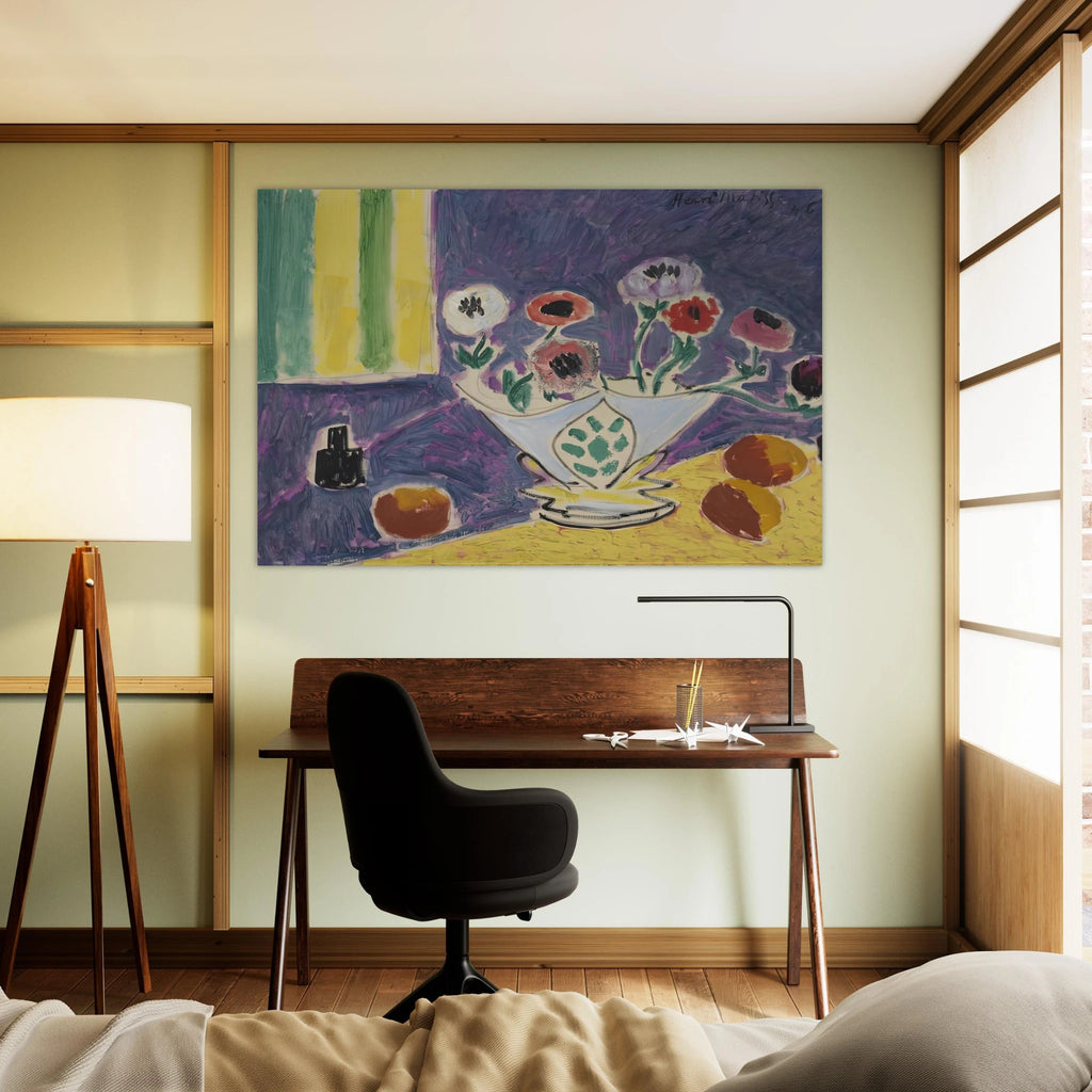 VASE D ANEMONES 1946 Poster | Henri Matisse Poster | Henri Matisse Print