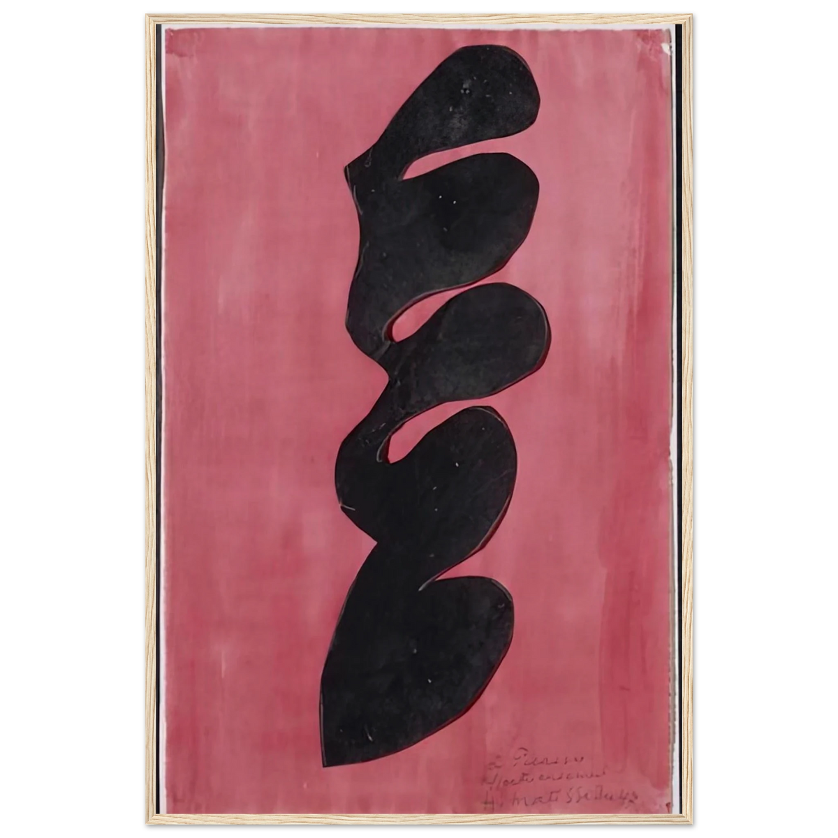 PAPERCUT 1947 Framed Poster | Henri Matisse Framed Prints Wall Art | Henri Matisse Print