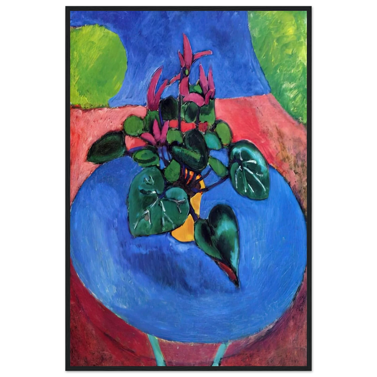 CYCLAMEN POURPRE 1912 Framed Poster | Henri Matisse Framed Prints Wall Art | Henri Matisse Print