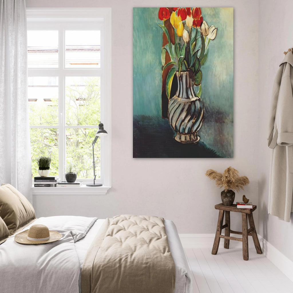 ME MYSELF STENDHAL VASE OF TULIPS 1914 Poster | Henri Matisse Poster | Henri Matisse Print