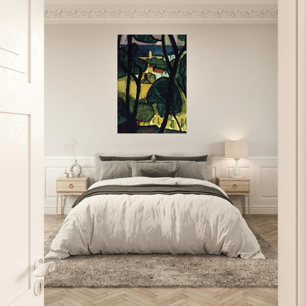 VIEW OF COLLIOURE Canvas | Henri Matisse Canvas | Henri Matisse Print