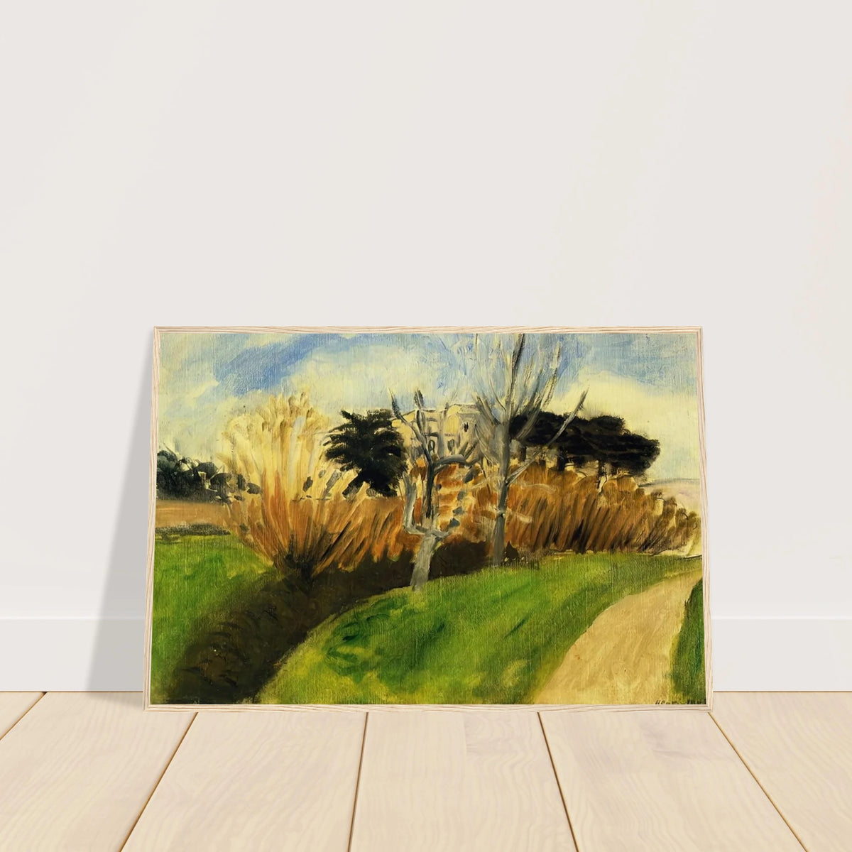 THE STREAM NEAR NICE Framed Poster | Henri Matisse Framed Prints Wall Art | Henri Matisse Print