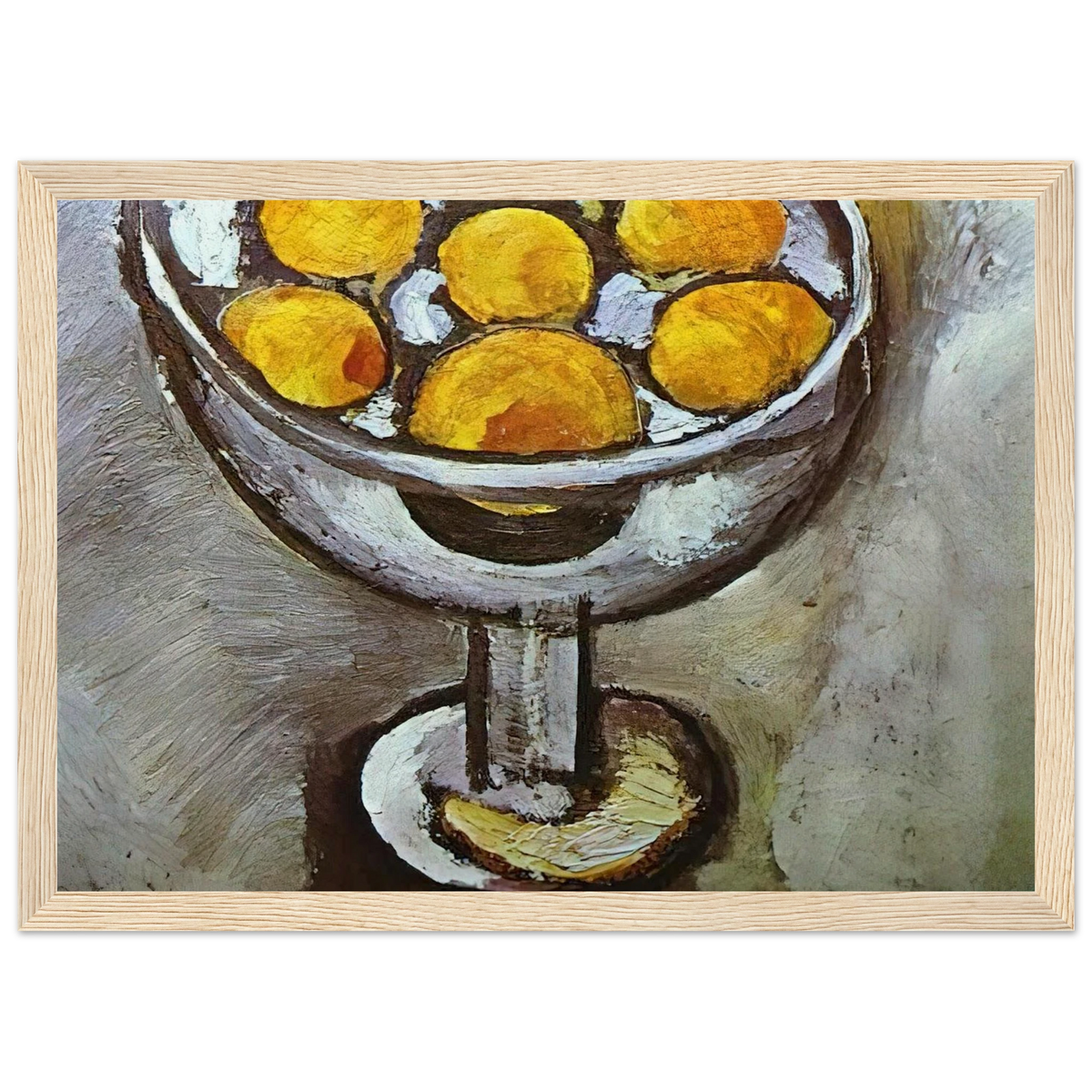 A VASE WITH ORANGES Framed Poster | Henri Matisse Framed Prints Wall Art | Henri Matisse Print